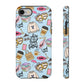 Where You Lead Pattern phone case | Cozy books coffee Stars Hollow Inspired