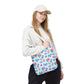 Patriotic Summer Icons tote bag | 4th of July fireworks, popsicles, cupcakes