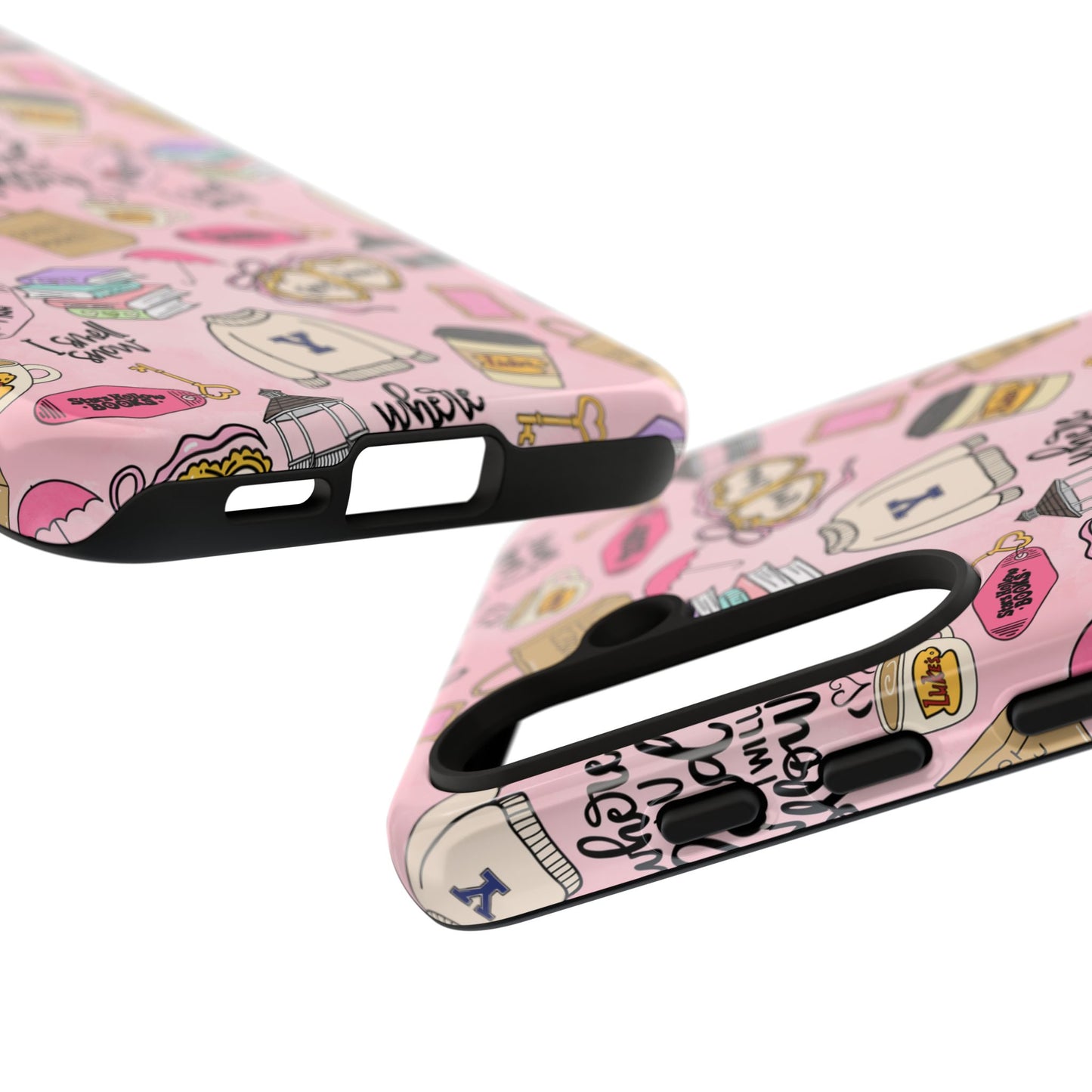 Where You Lead "Tough Cases" Phone Case — Pink Gilmore Girls Tribute