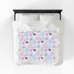 Hockey Romance Book Velveteen Plush Blanket
