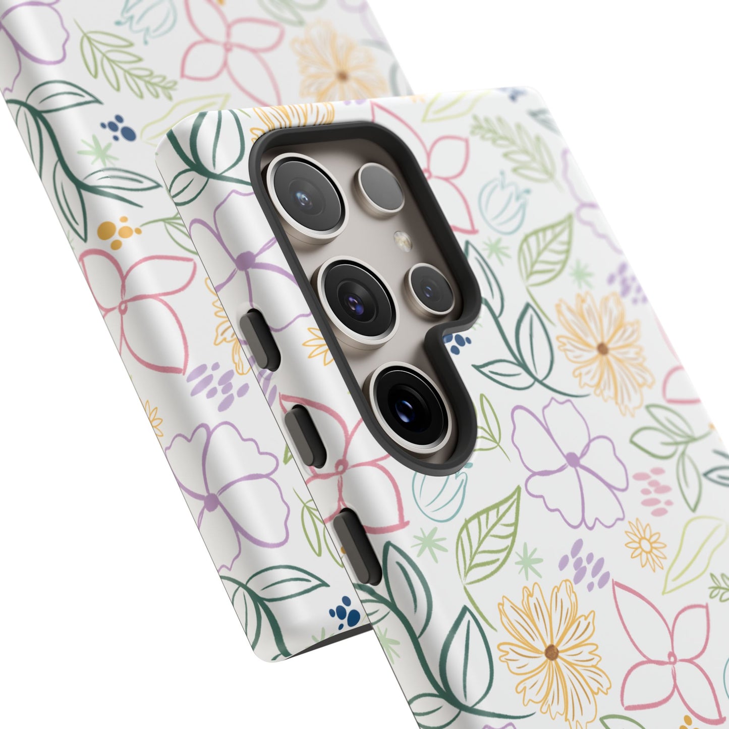 Pastel Floral Pattern Tough Case | Phone Protection, Spring Flowers