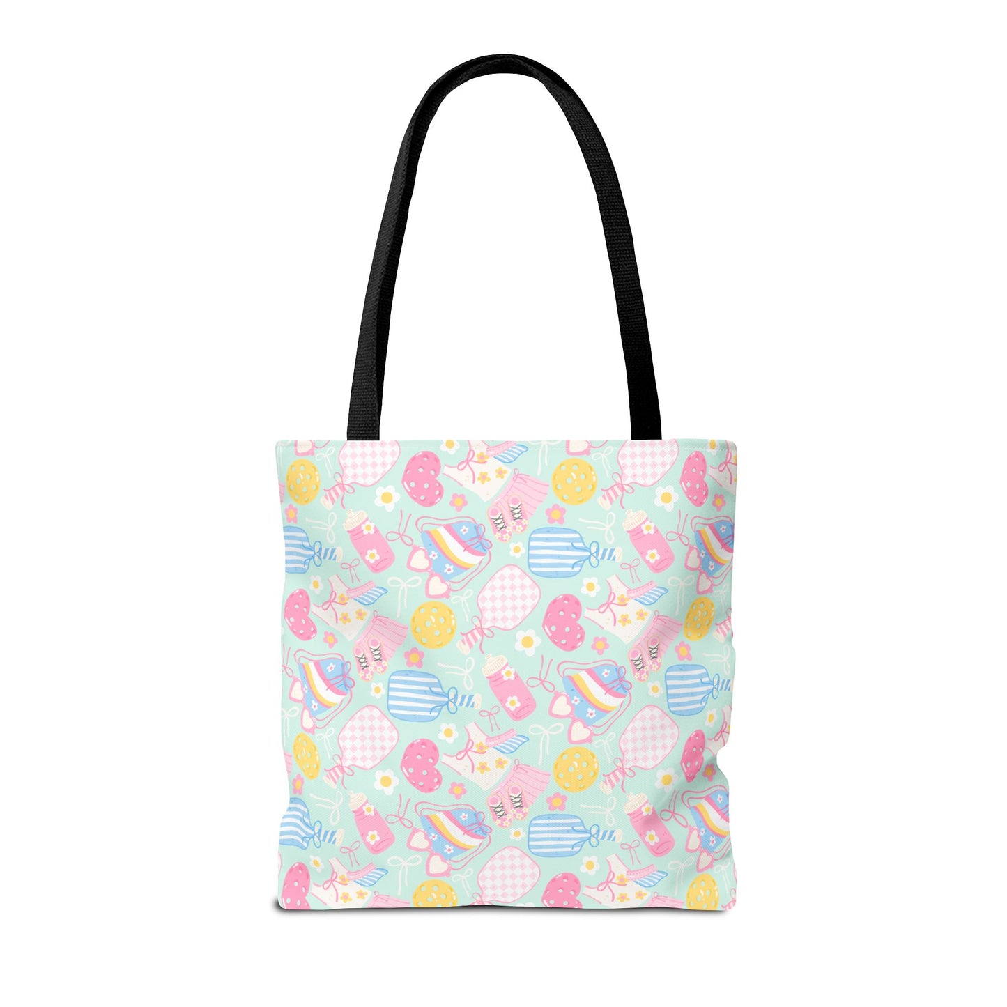 Cute Mint Pickleball Tote Bag — Pickleball Player Beach & Gear Tote