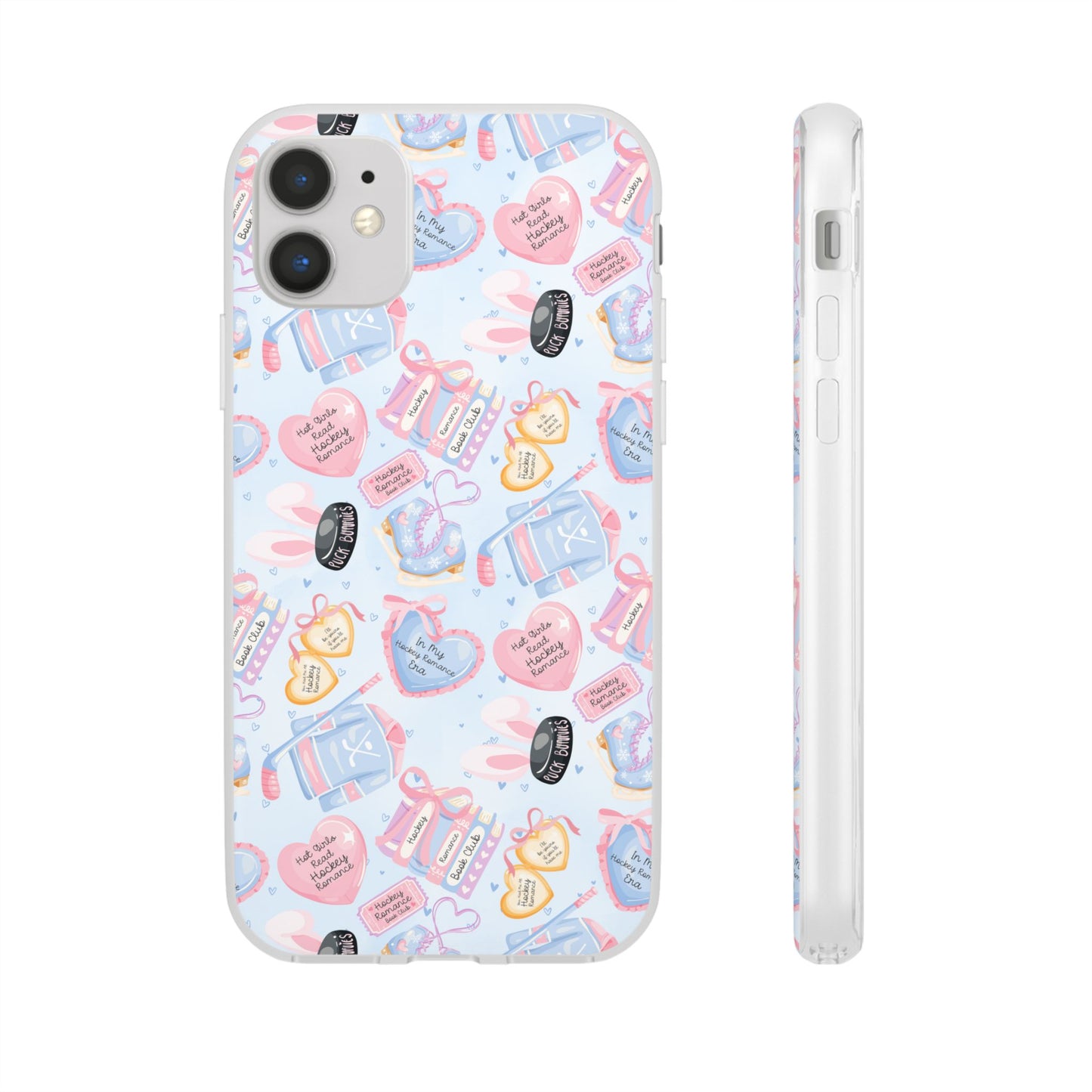 Hockey Romance Book Cute Girly Cases | Phone Case, Soft Protective Sleeve