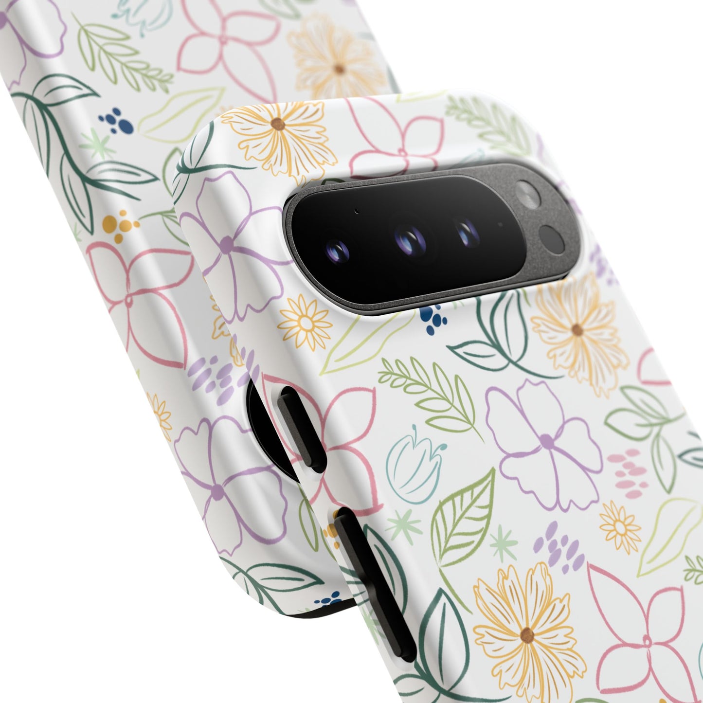 Pastel Floral Pattern Tough Case | Phone Protection, Spring Flowers