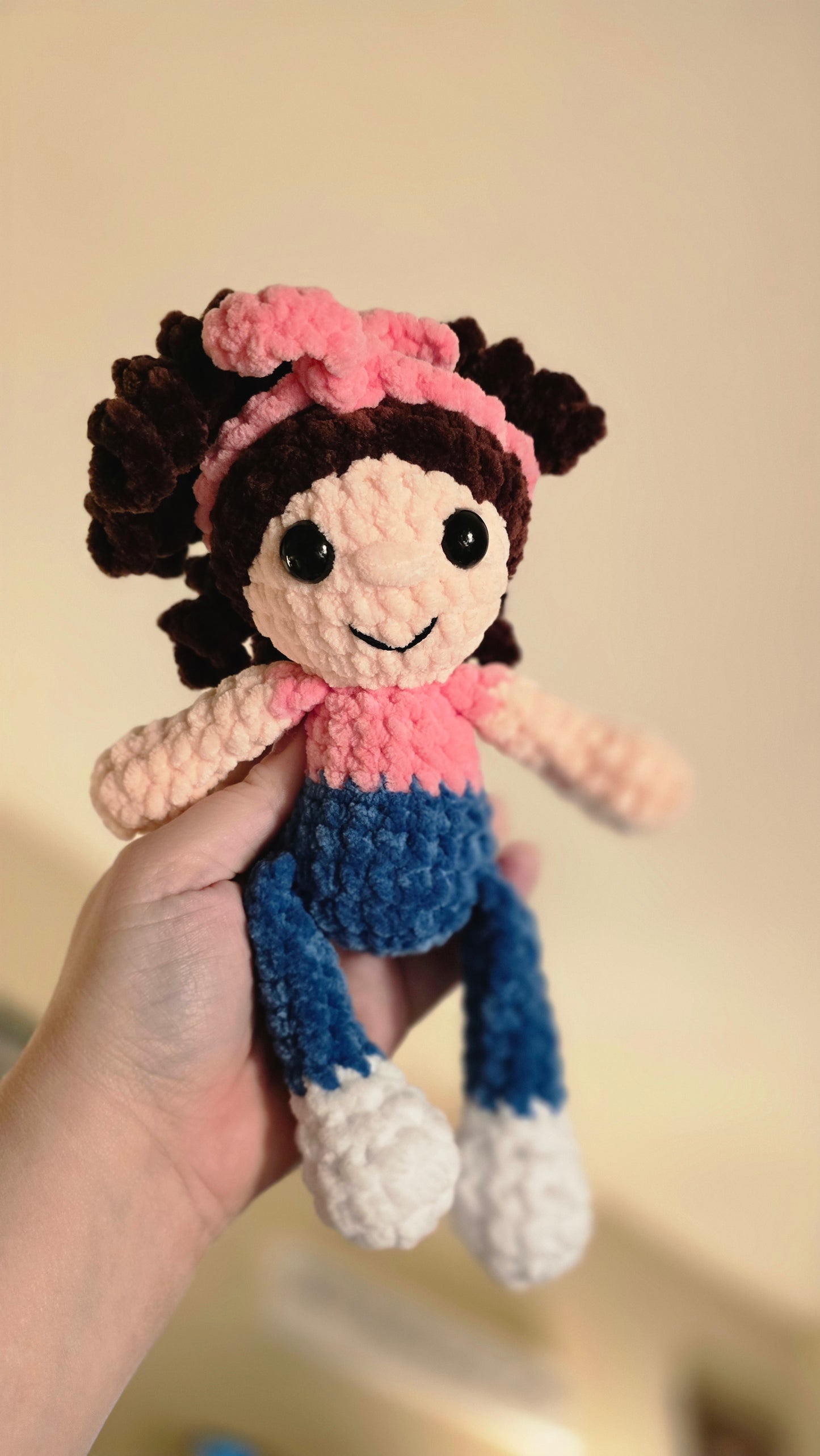 Ms Rachel Crochet Plushie