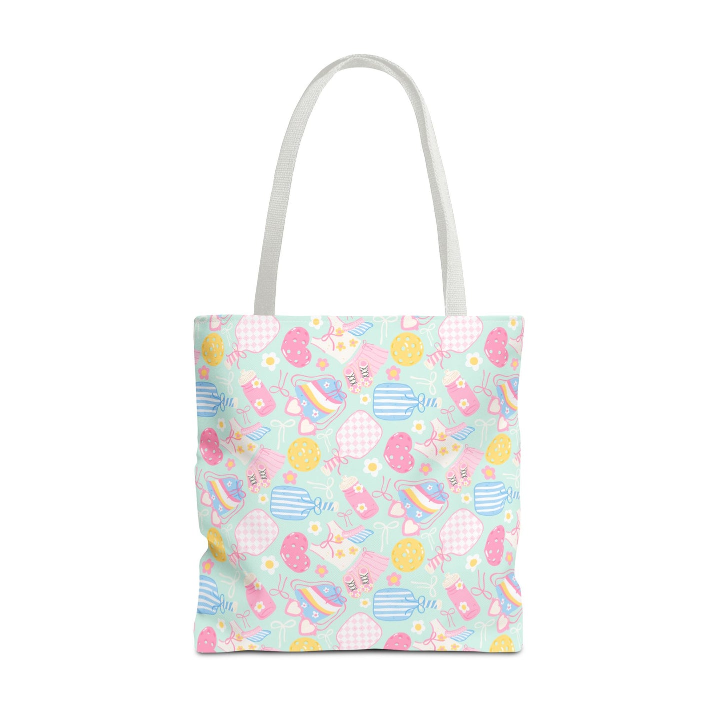 Cute Mint Pickleball Tote Bag — Pickleball Player Beach & Gear Tote