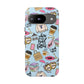 Where You Lead Pattern phone case | Cozy books coffee Stars Hollow Inspired