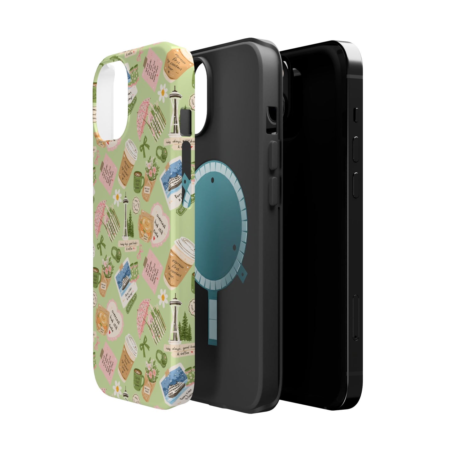 Seattle Coffee MagSafe phone case | Magnetic Impact-Resistant Case