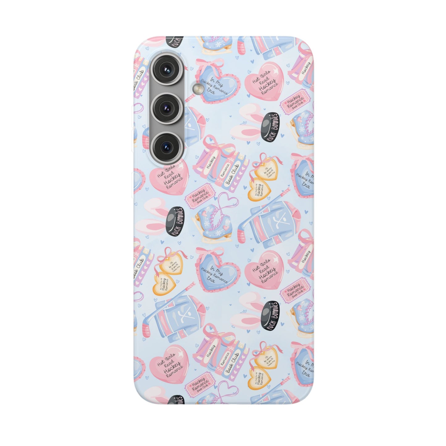 Hockey Romance Book Cute Girly Cases | Phone Case, Soft Protective Sleeve