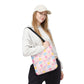 Pink Pickleball Tote Bag | All-Over Print, Sport Court Graphic