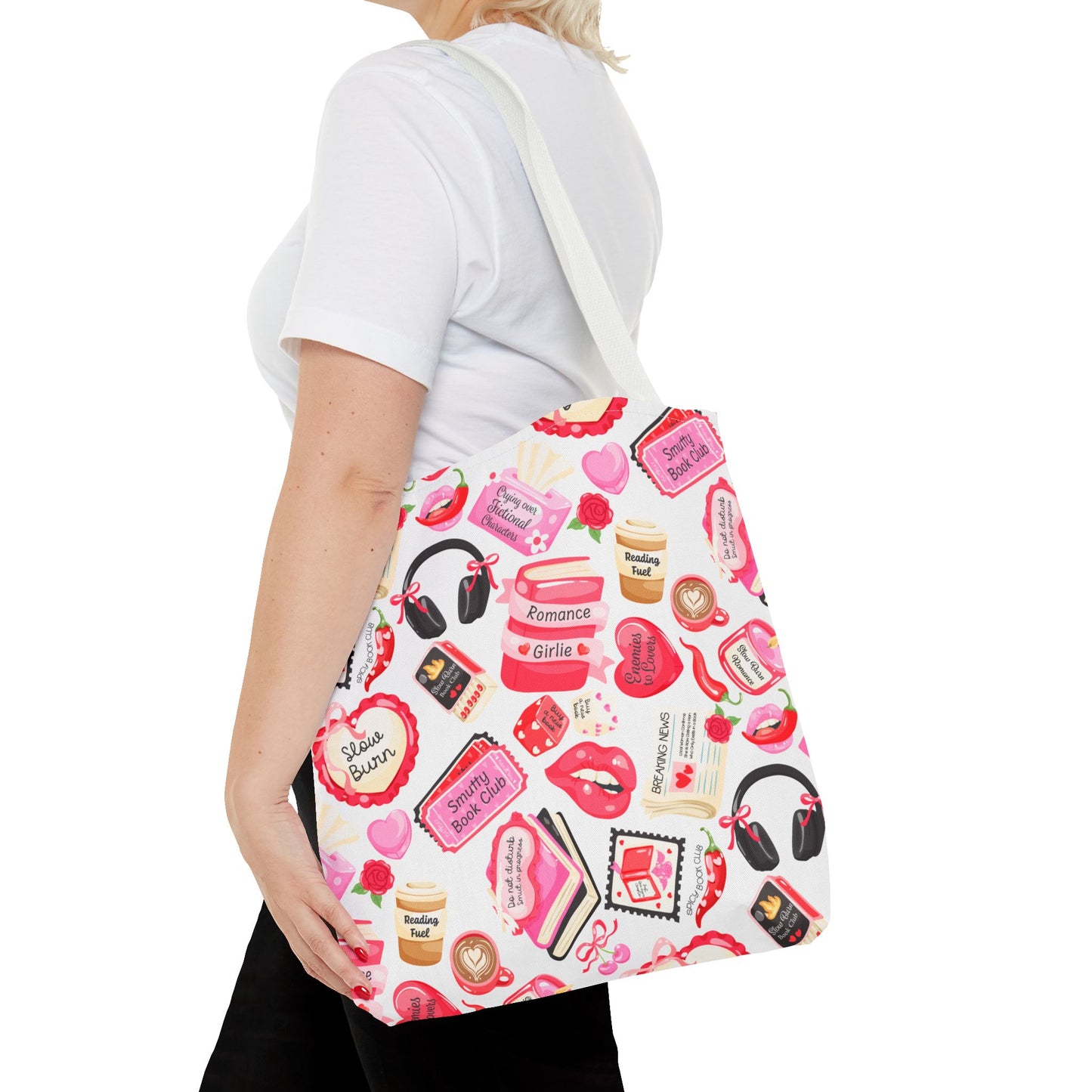 Slow Burn Romance Tote Bag | All Over Print