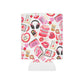 Slow Burn Romance Book Pattern Can Cooler | Cozy Reading Floral Design