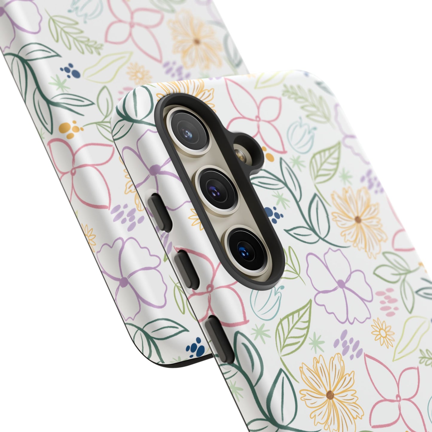 Pastel Floral Pattern Tough Case | Phone Protection, Spring Flowers