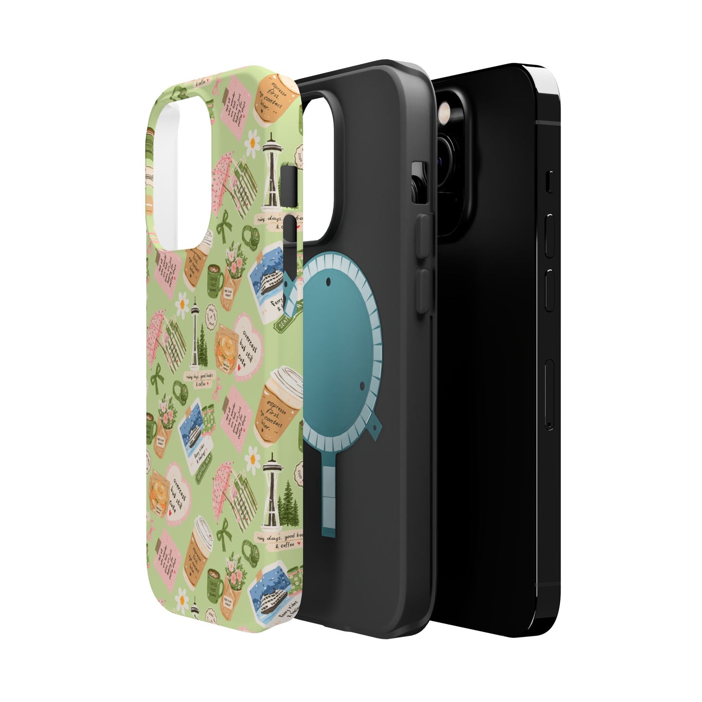 Seattle Coffee MagSafe phone case | Magnetic Impact-Resistant Case