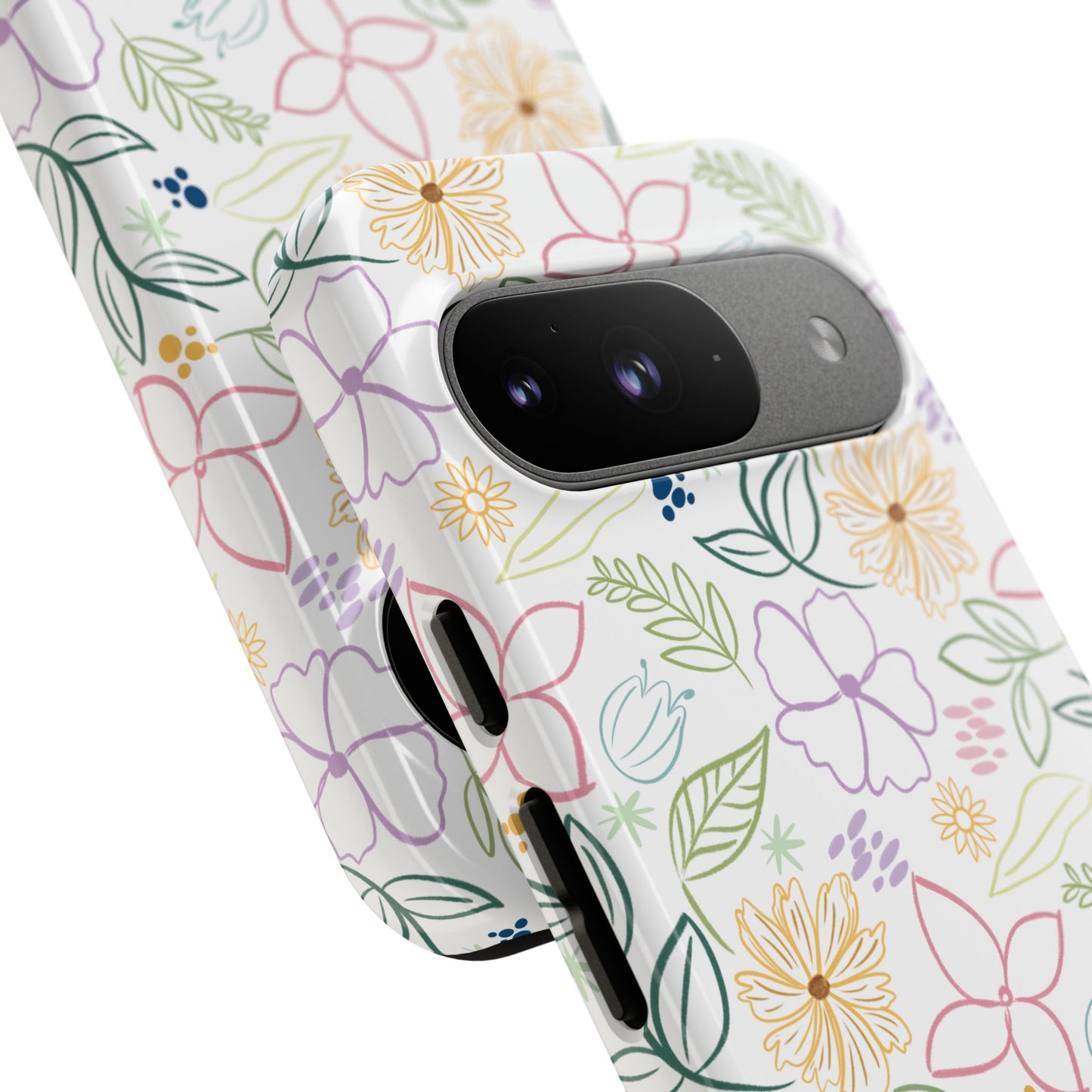Pastel Floral Pattern Tough Case | Phone Protection, Spring Flowers
