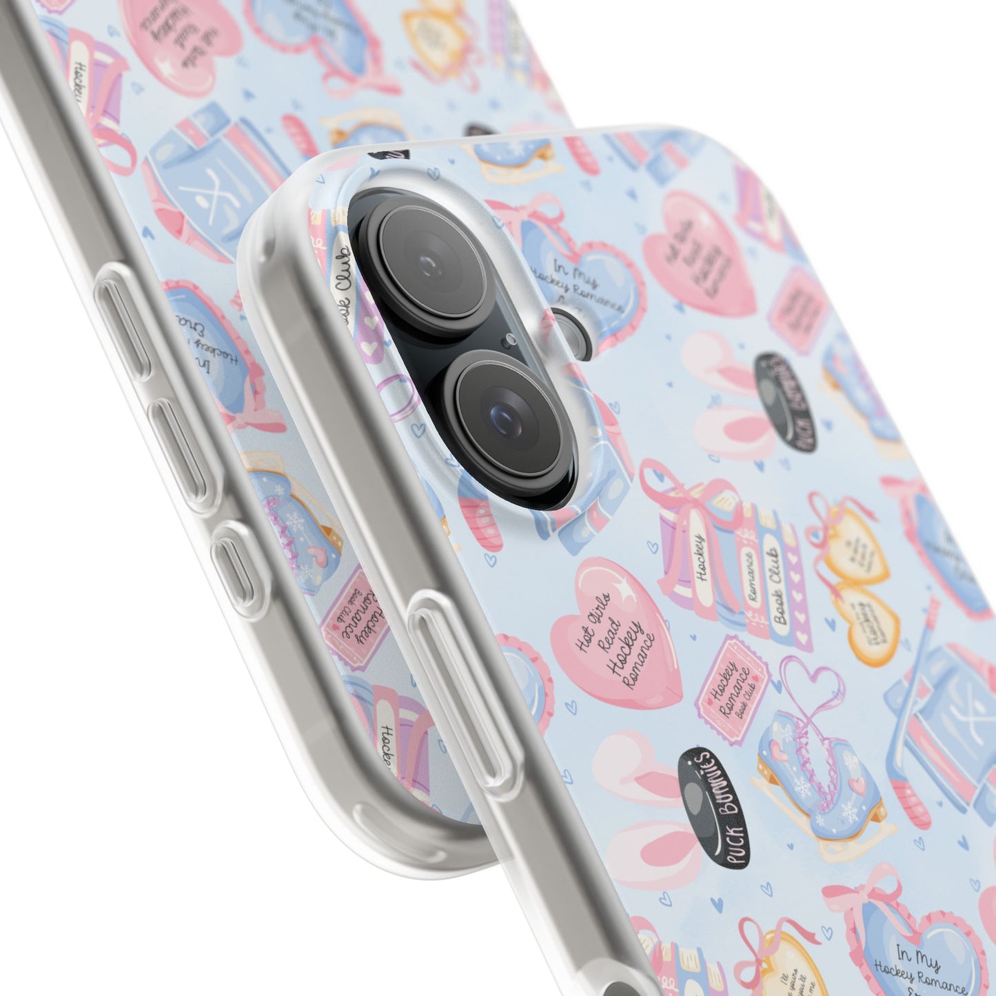 Hockey Romance Book Cute Girly Cases | Phone Case, Soft Protective Sleeve