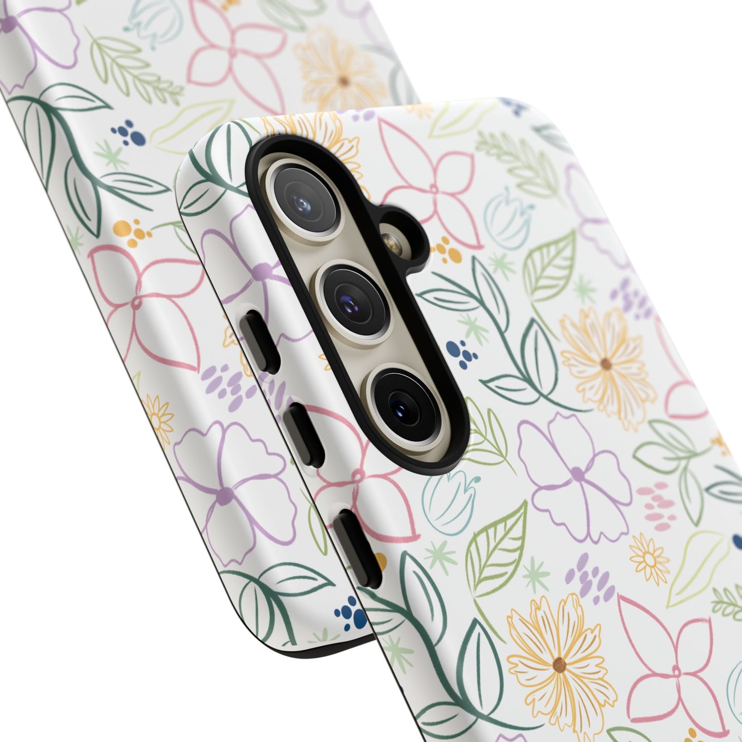 Pastel Floral Pattern Tough Case | Phone Protection, Spring Flowers