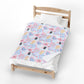 Hockey Romance Book Velveteen Plush Blanket
