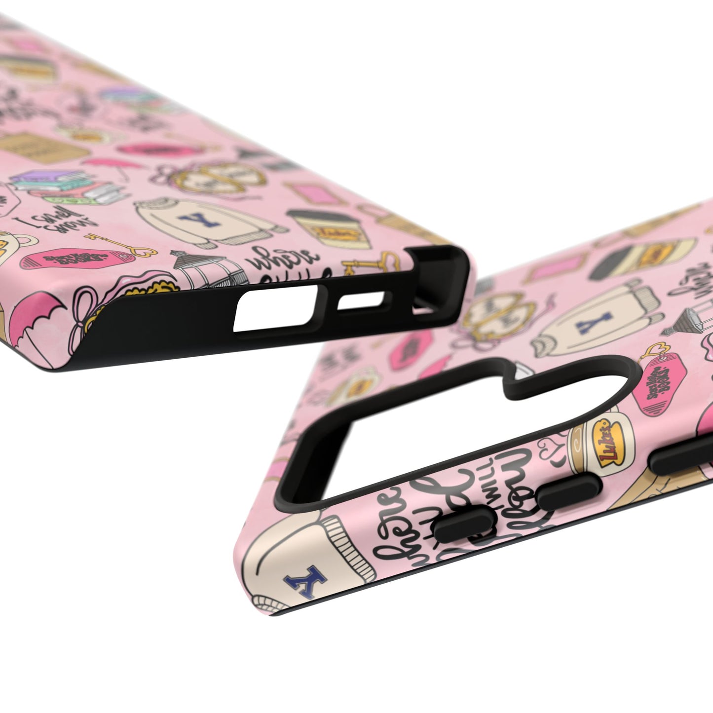 Where You Lead "Tough Cases" Phone Case — Pink Gilmore Girls Tribute