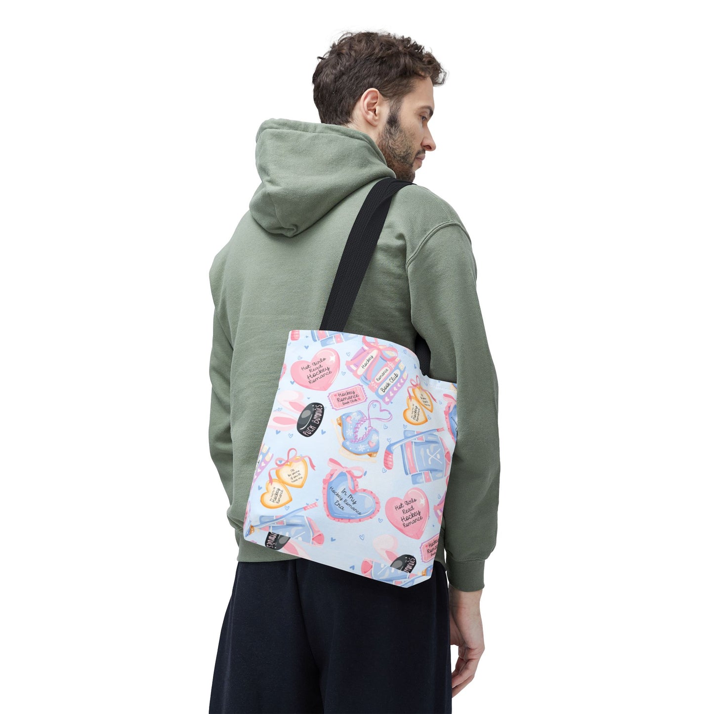 Cute Hockey Romance Tote Bag | Hockey Romance Books