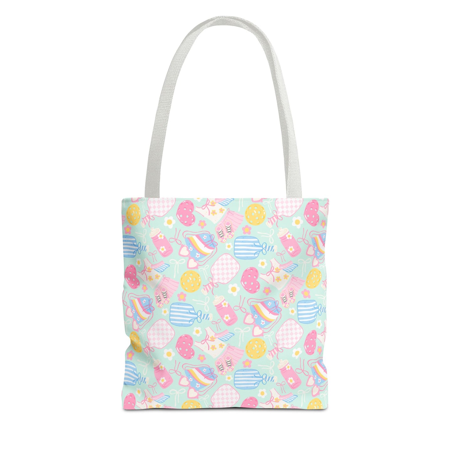 Cute Mint Pickleball Tote Bag — Pickleball Player Beach & Gear Tote