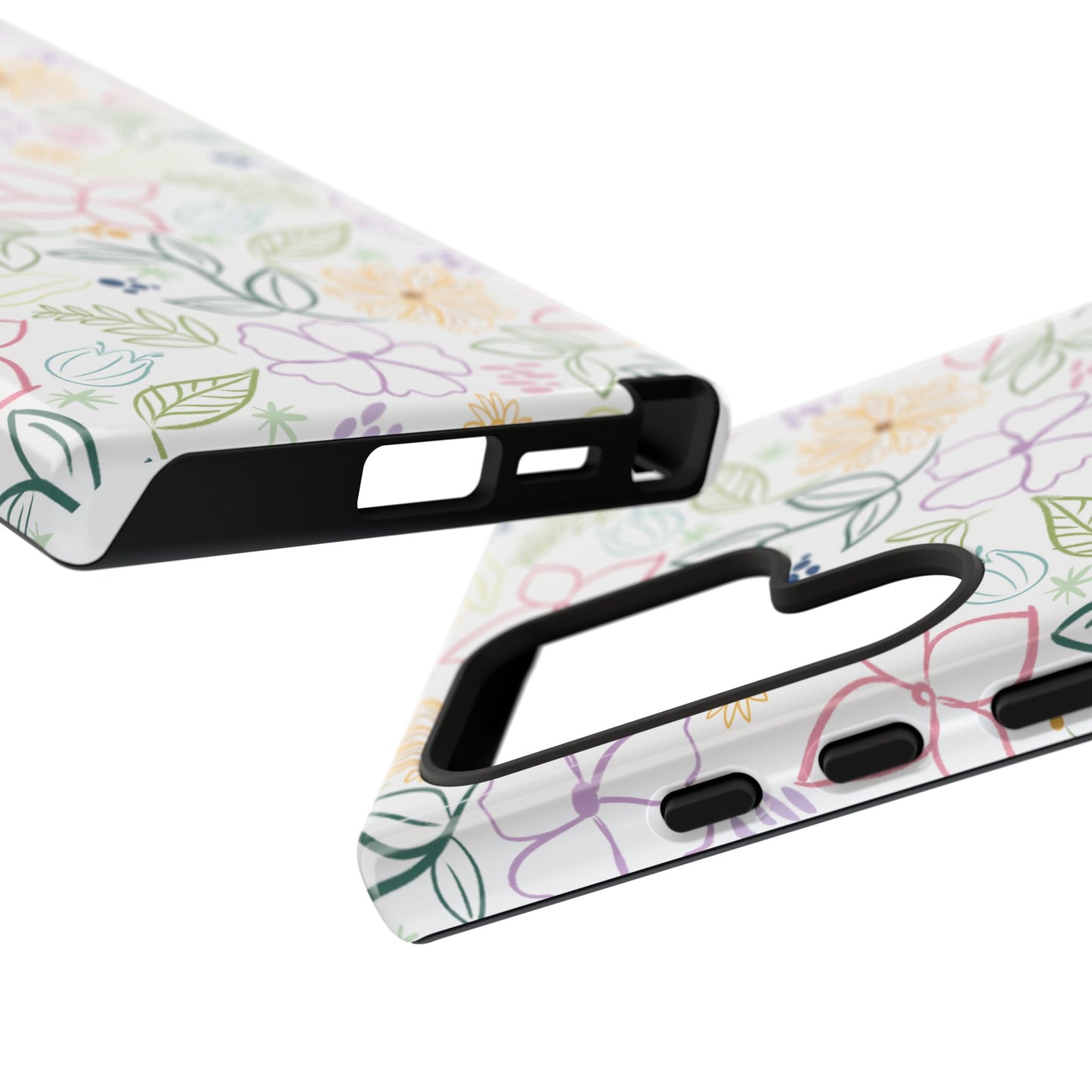 Pastel Floral Pattern Tough Case | Phone Protection, Spring Flowers