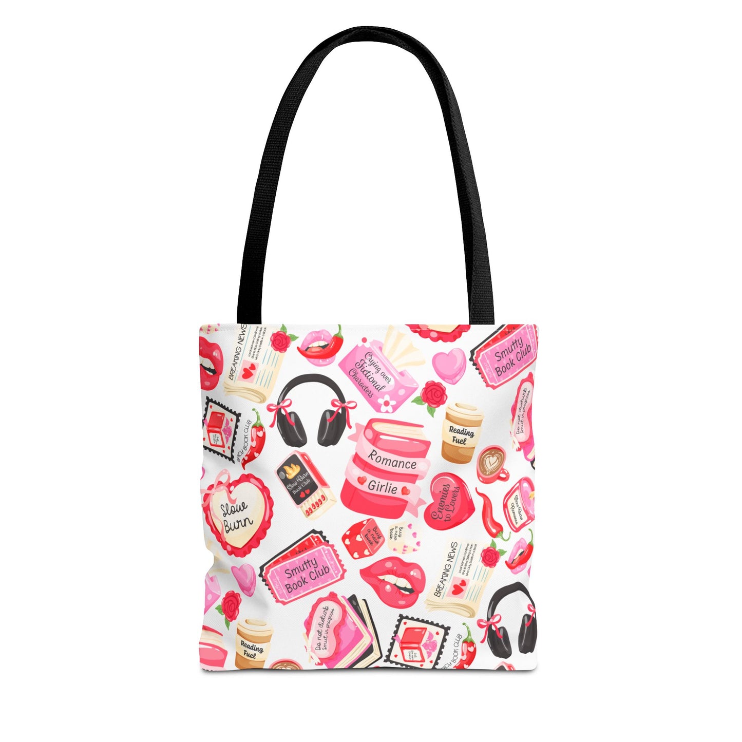 Slow Burn Romance Tote Bag | All Over Print