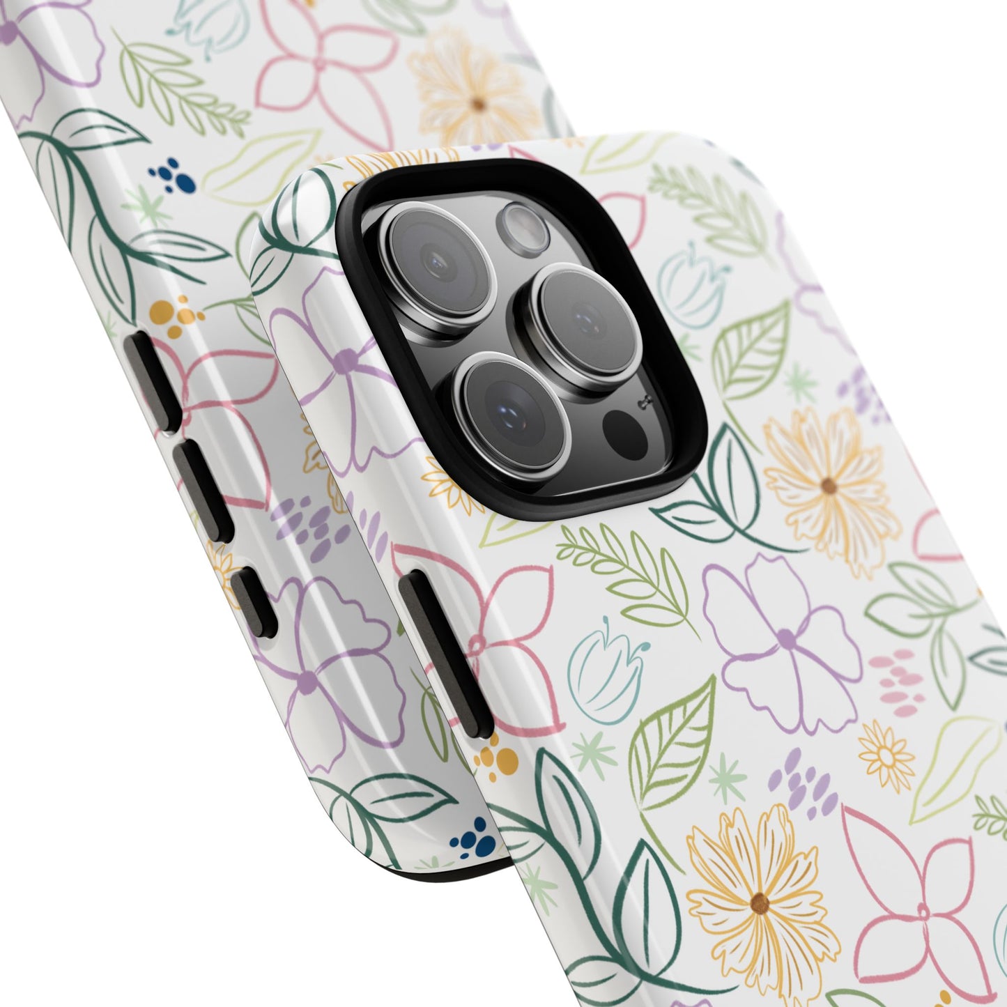 Pastel Floral Pattern Tough Case | Phone Protection, Spring Flowers