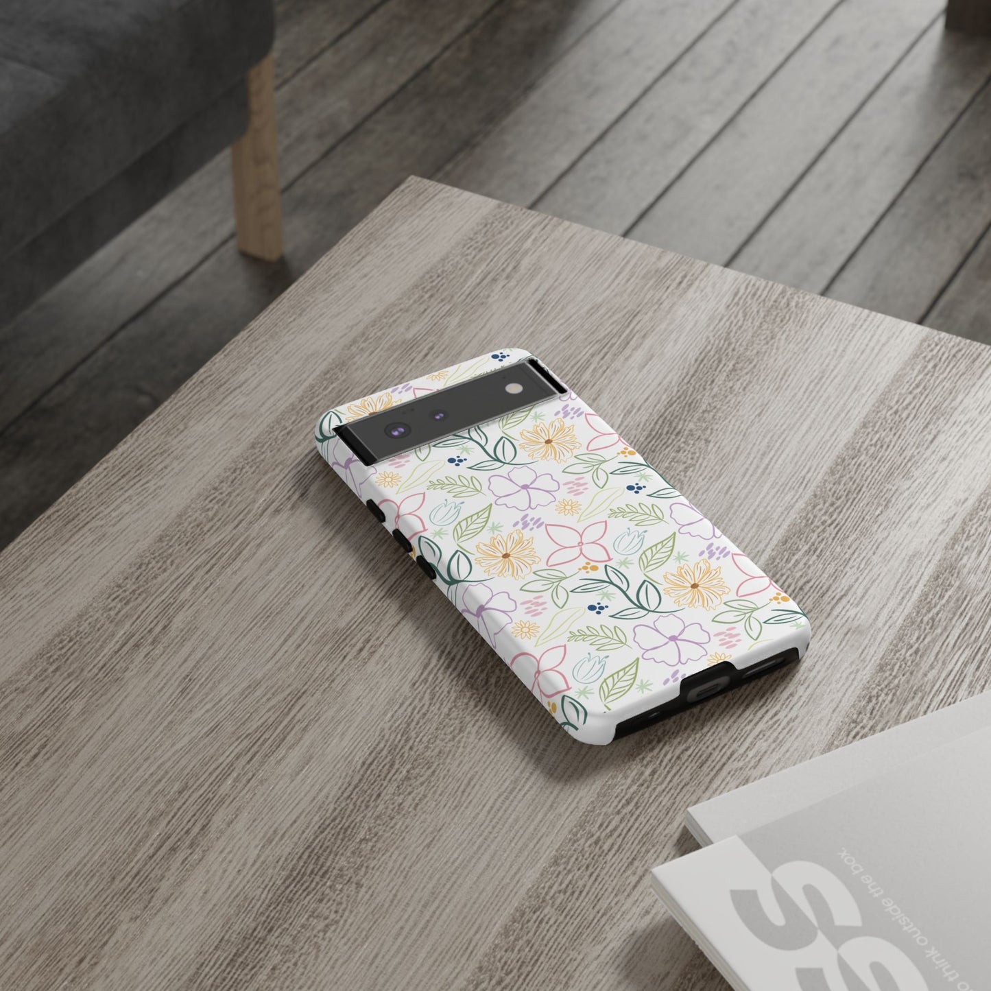 Pastel Floral Pattern Tough Case | Phone Protection, Spring Flowers