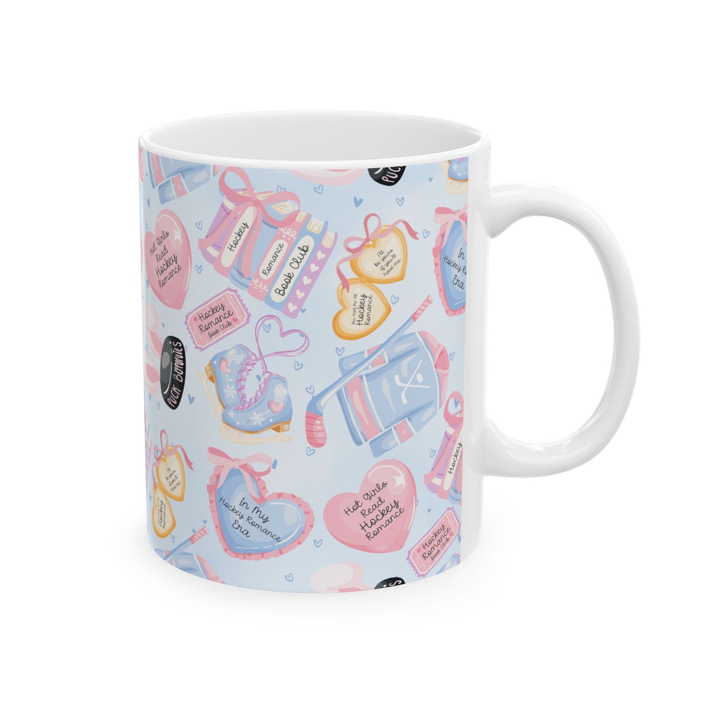 Hockey Romance Book Mug | Ceramic Mug 11oz 15oz