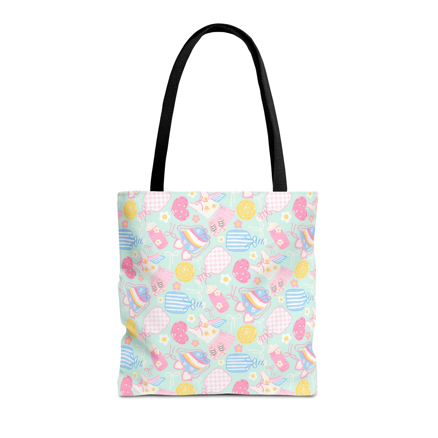 Cute Mint Pickleball Tote Bag — Pickleball Player Beach & Gear Tote