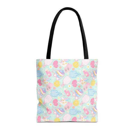 Cute Mint Pickleball Tote Bag — Pickleball Player Beach & Gear Tote