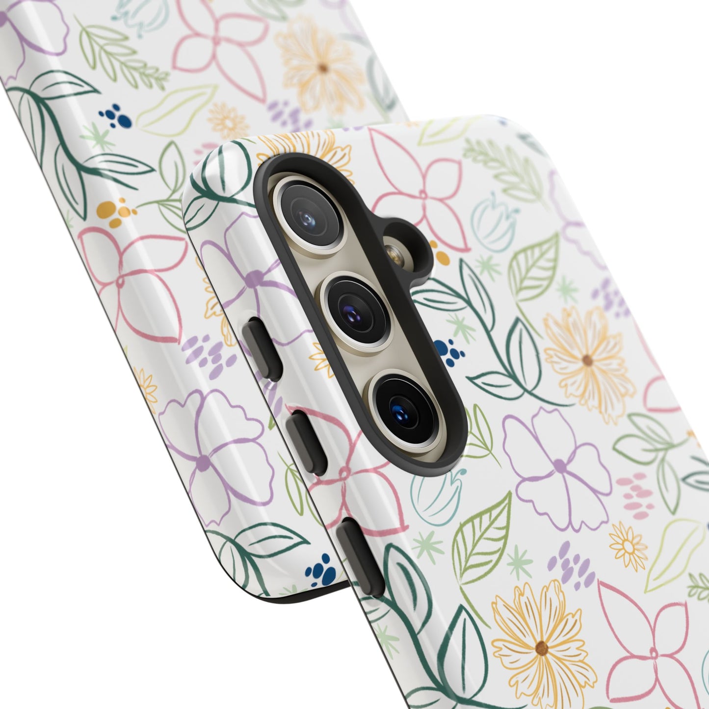 Pastel Floral Pattern Tough Case | Phone Protection, Spring Flowers