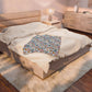 Coffee and Pastries Pattern Velveteen Plush Blanket | Stars Hollow Gilmore Girls Inspired
