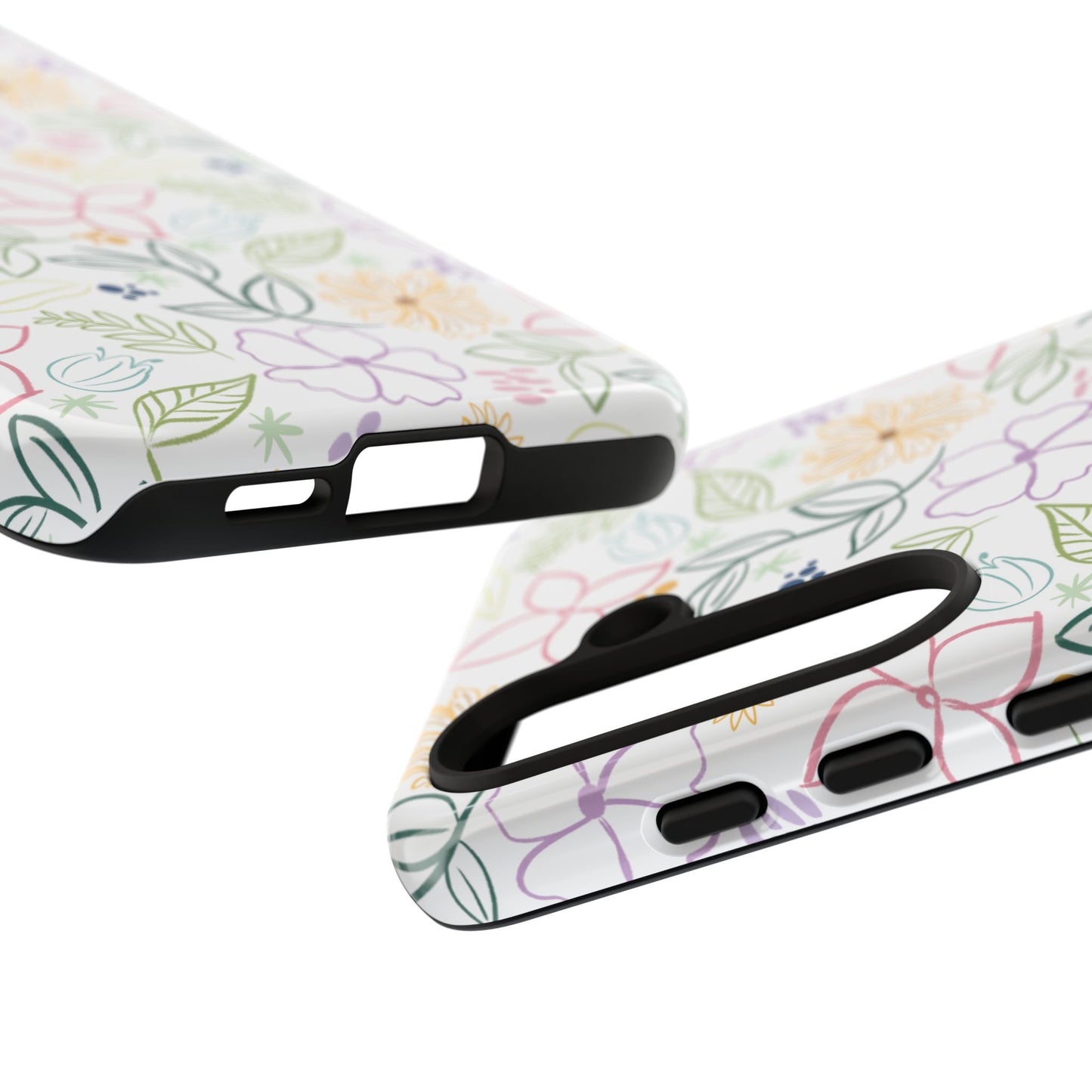 Pastel Floral Pattern Tough Case | Phone Protection, Spring Flowers