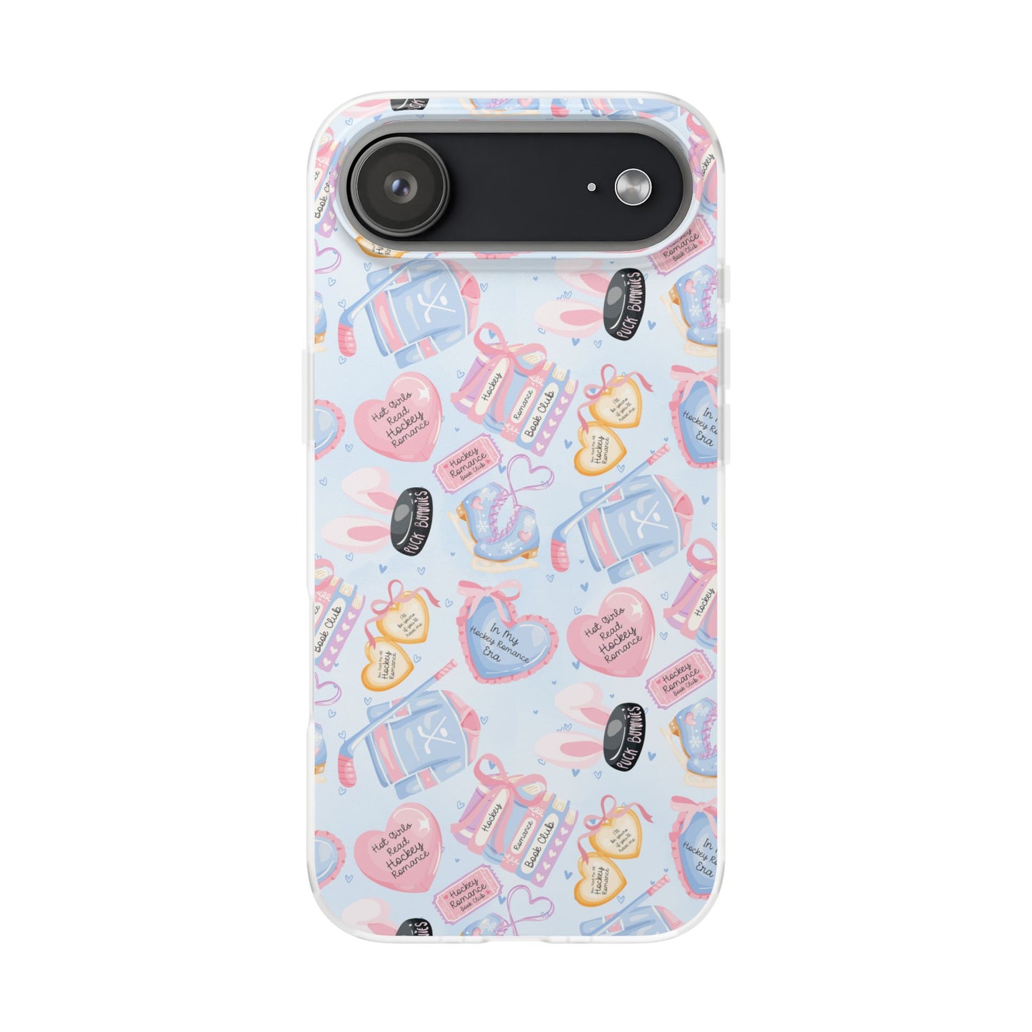 Hockey Romance Book Cute Girly Cases | Phone Case, Soft Protective Sleeve