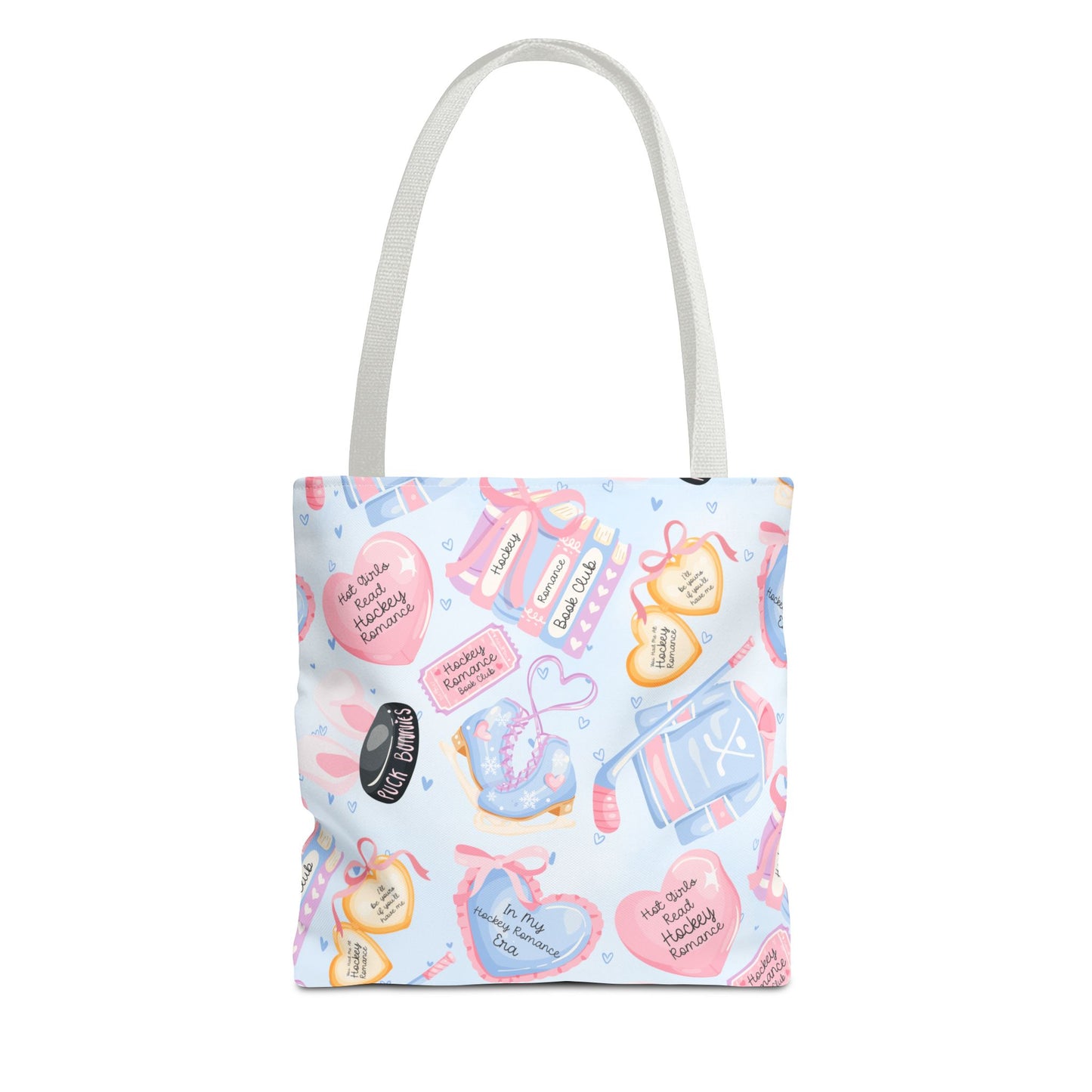 Cute Hockey Romance Tote Bag | Hockey Romance Books