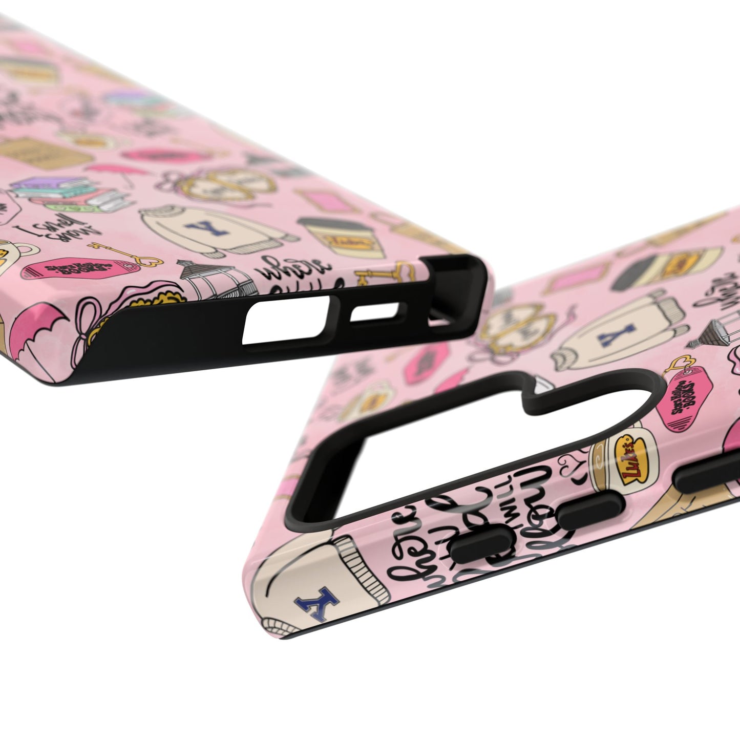 Where You Lead "Tough Cases" Phone Case — Pink Gilmore Girls Tribute