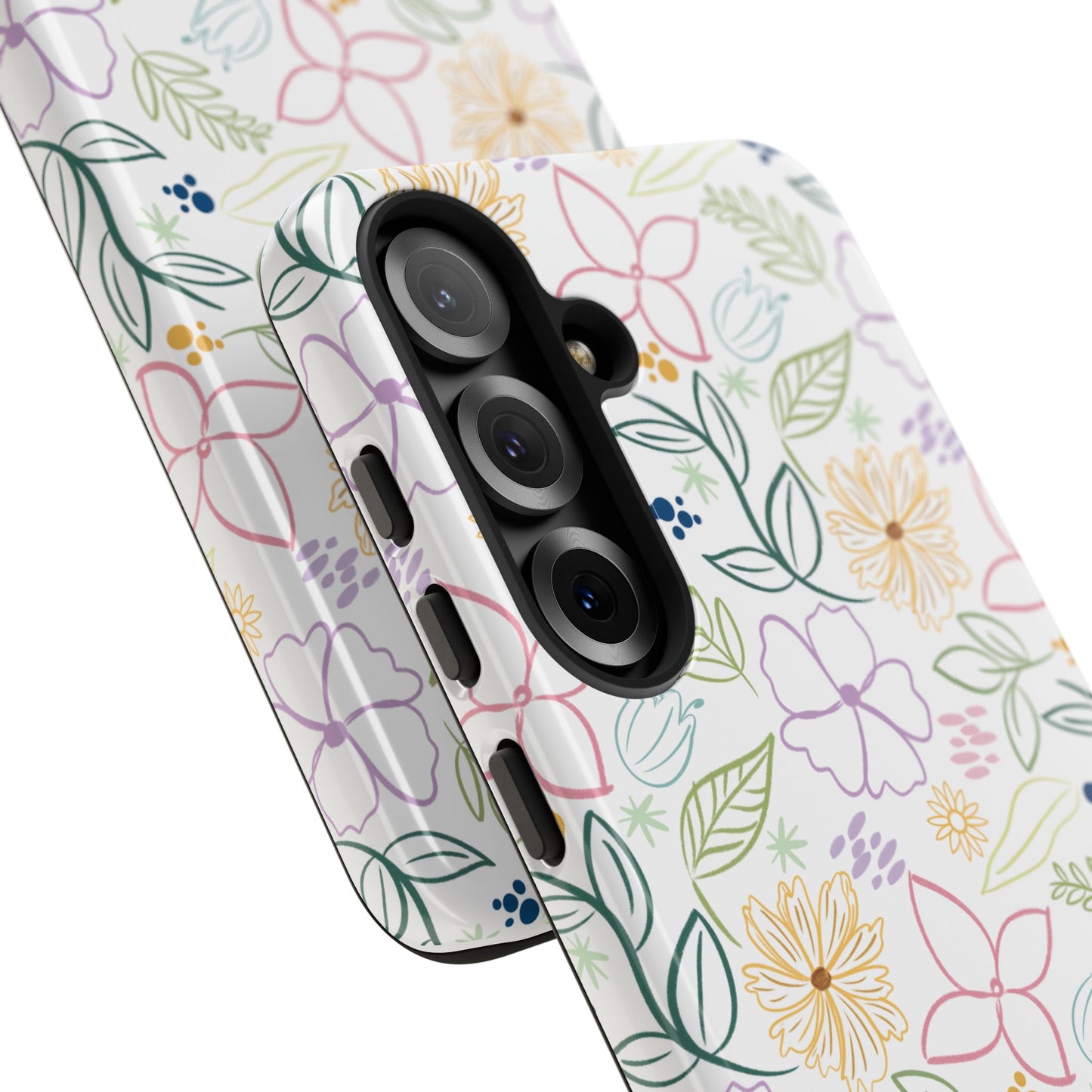 Pastel Floral Pattern Tough Case | Phone Protection, Spring Flowers