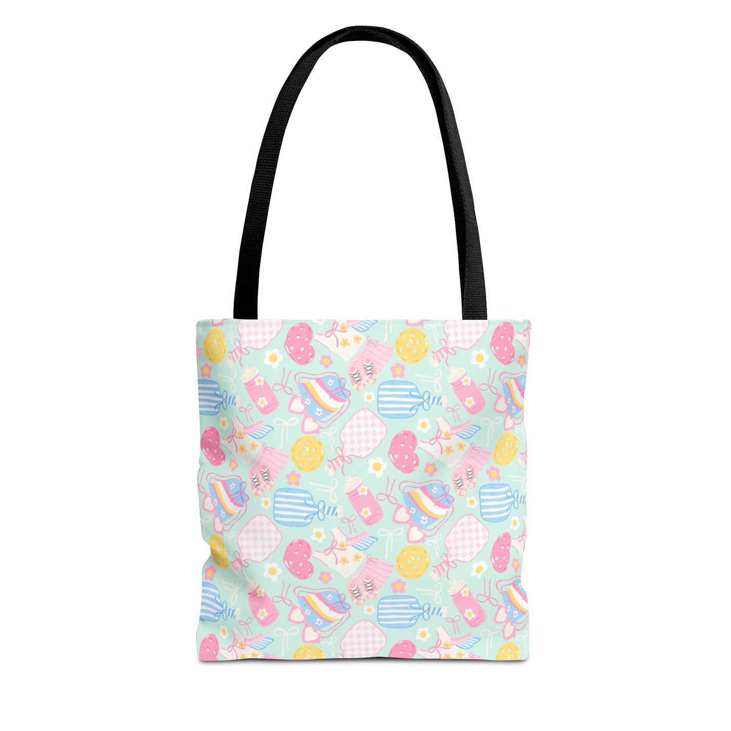 Cute Mint Pickleball Tote Bag — Pickleball Player Beach & Gear Tote