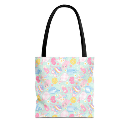 Cute Mint Pickleball Tote Bag — Pickleball Player Beach & Gear Tote