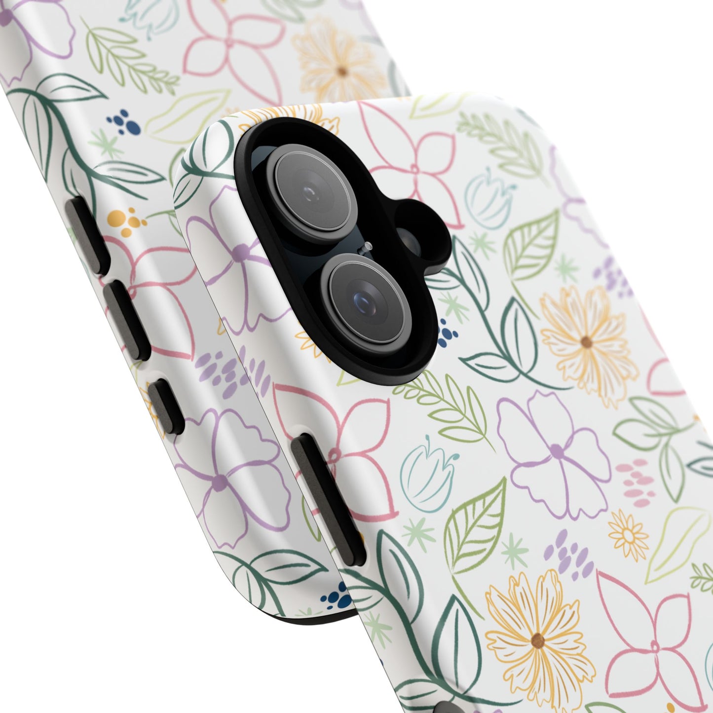 Pastel Floral Pattern Tough Case | Phone Protection, Spring Flowers