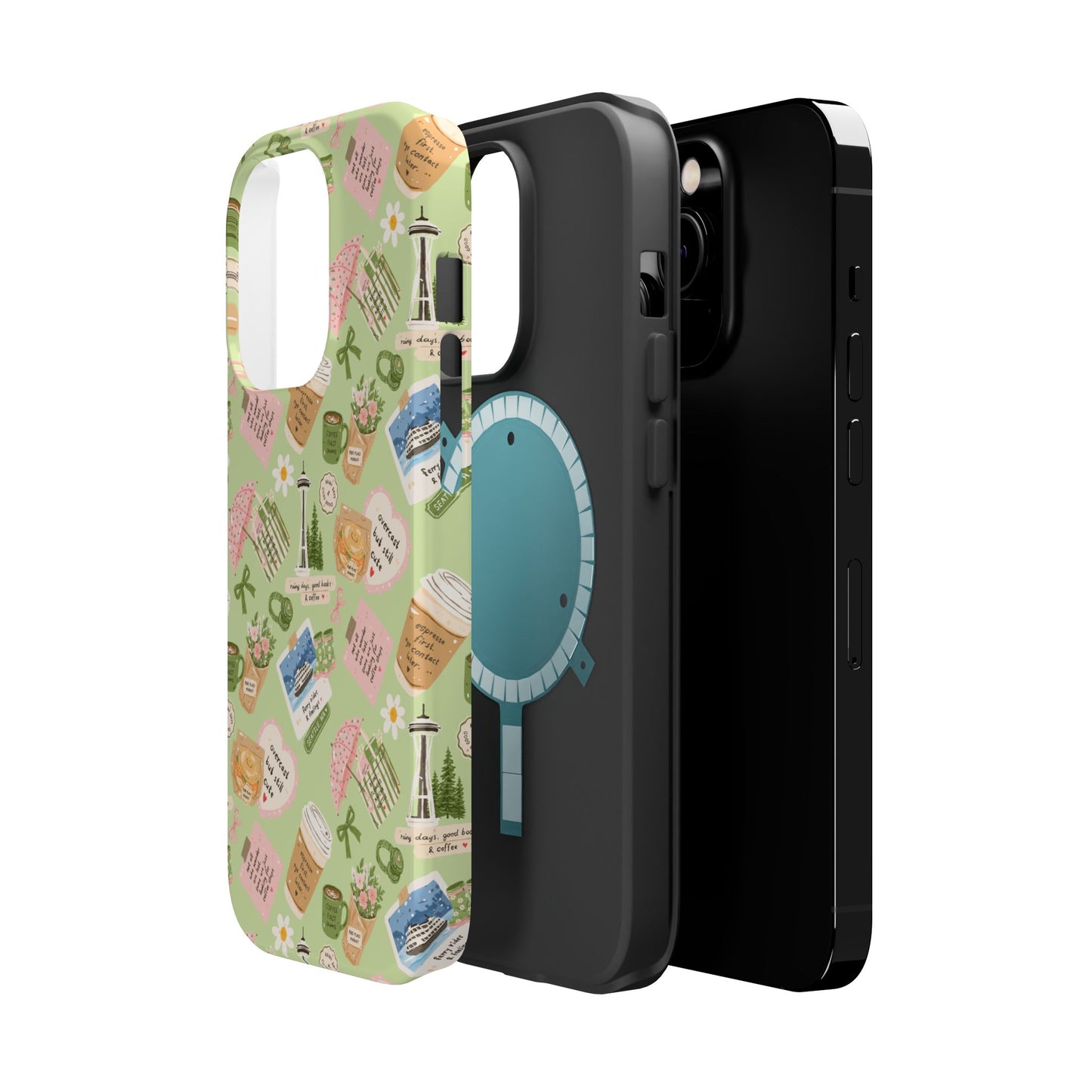 Seattle Coffee MagSafe phone case | Magnetic Impact-Resistant Case