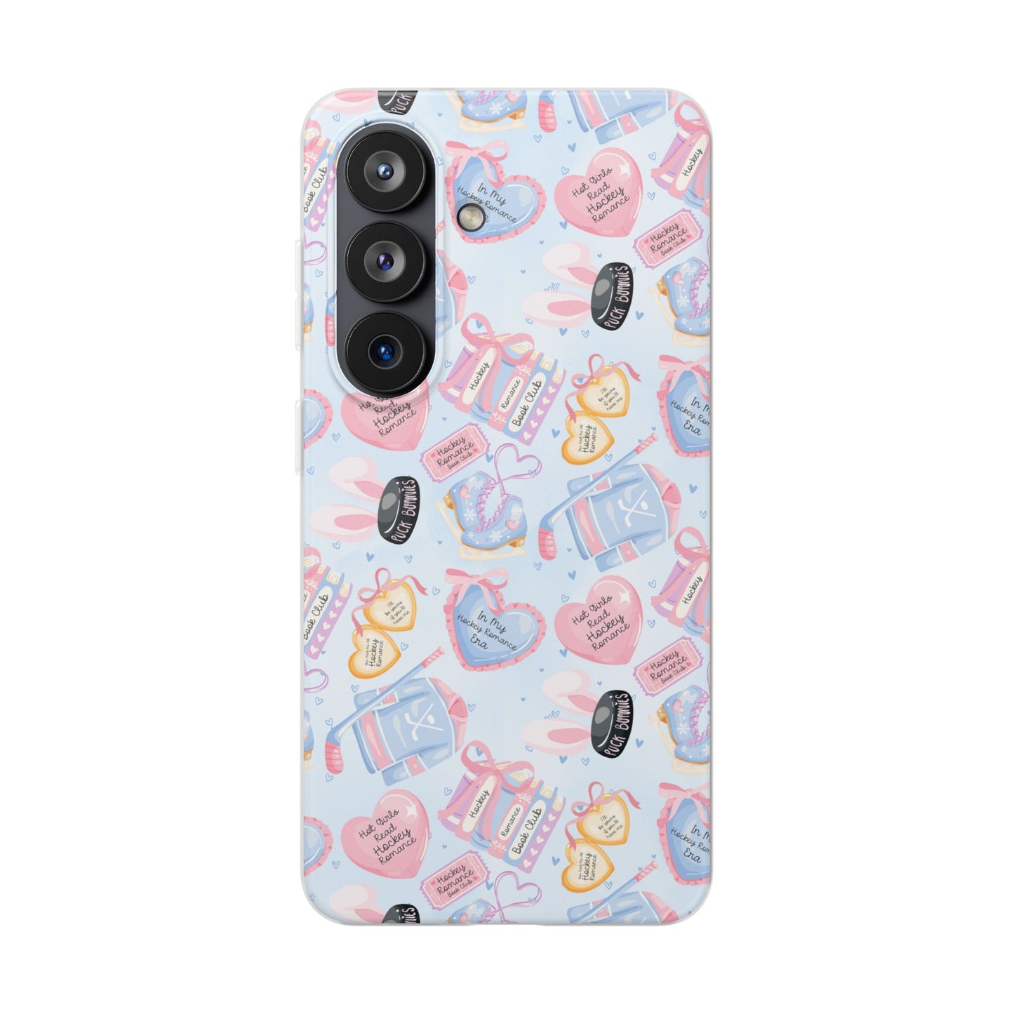 Hockey Romance Book Cute Girly Cases | Phone Case, Soft Protective Sleeve