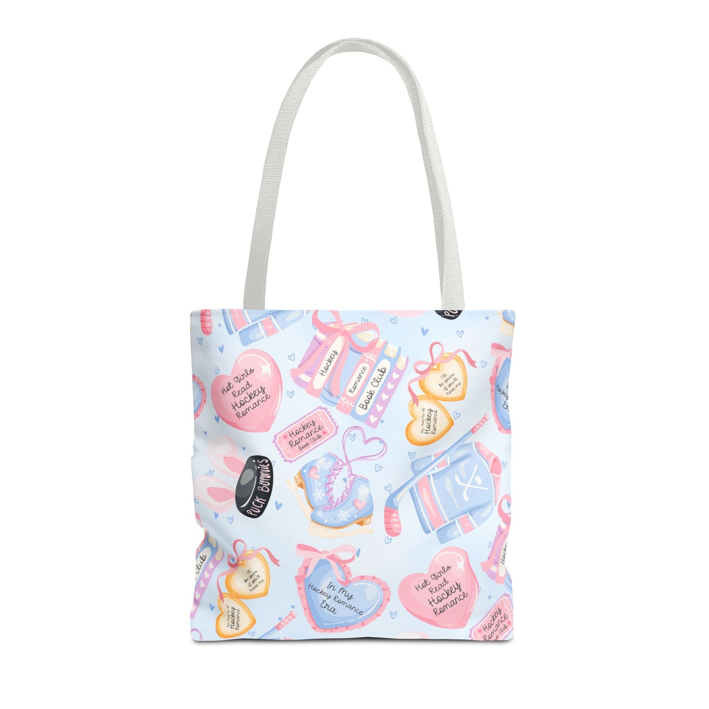 Cute Hockey Romance Tote Bag | Hockey Romance Books