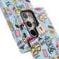 Where You Lead Pattern phone case | Cozy books coffee Stars Hollow Inspired