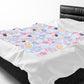 Hockey Romance Book Velveteen Plush Blanket