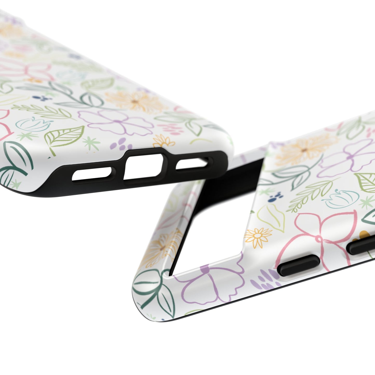 Pastel Floral Pattern Tough Case | Phone Protection, Spring Flowers