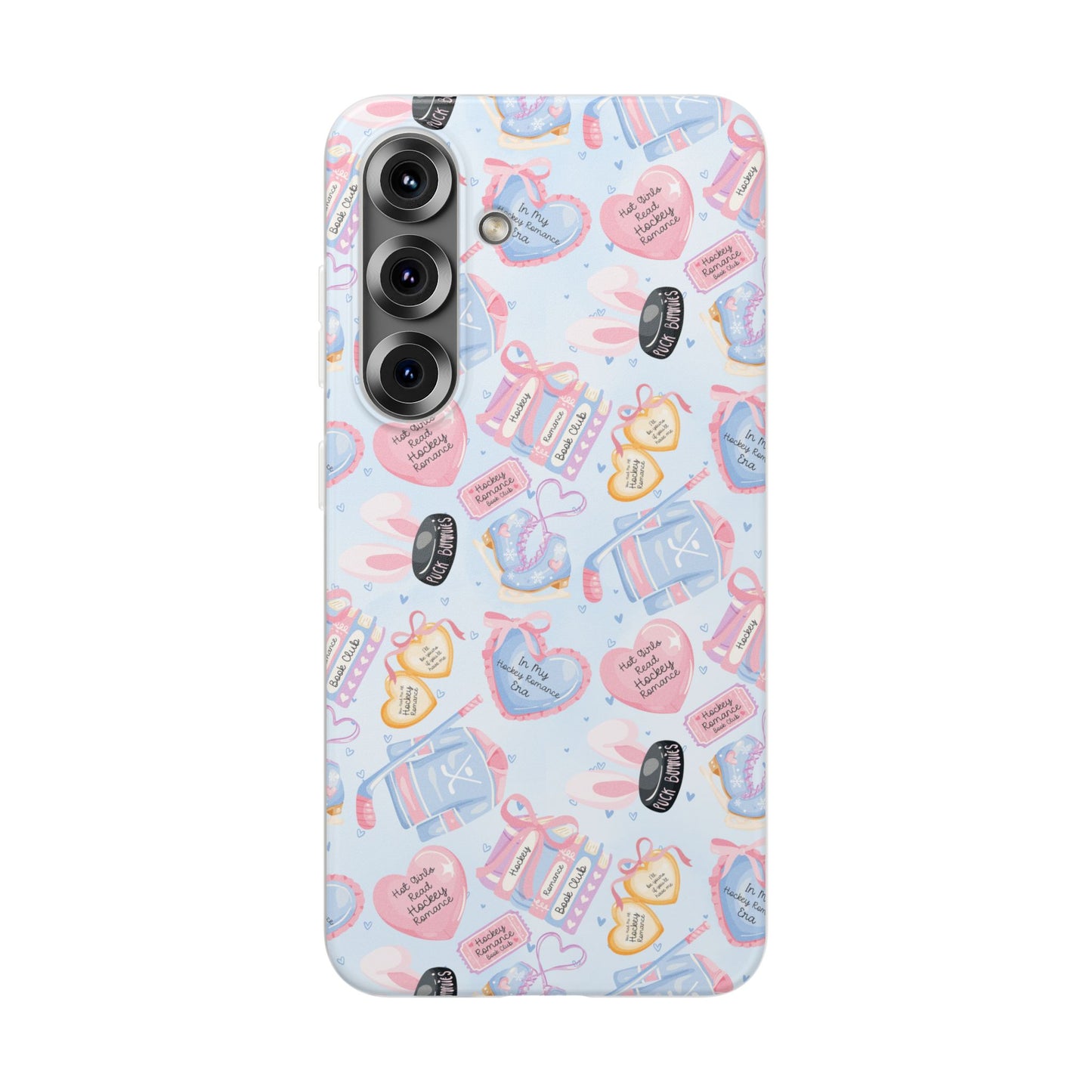Hockey Romance Book Cute Girly Cases | Phone Case, Soft Protective Sleeve