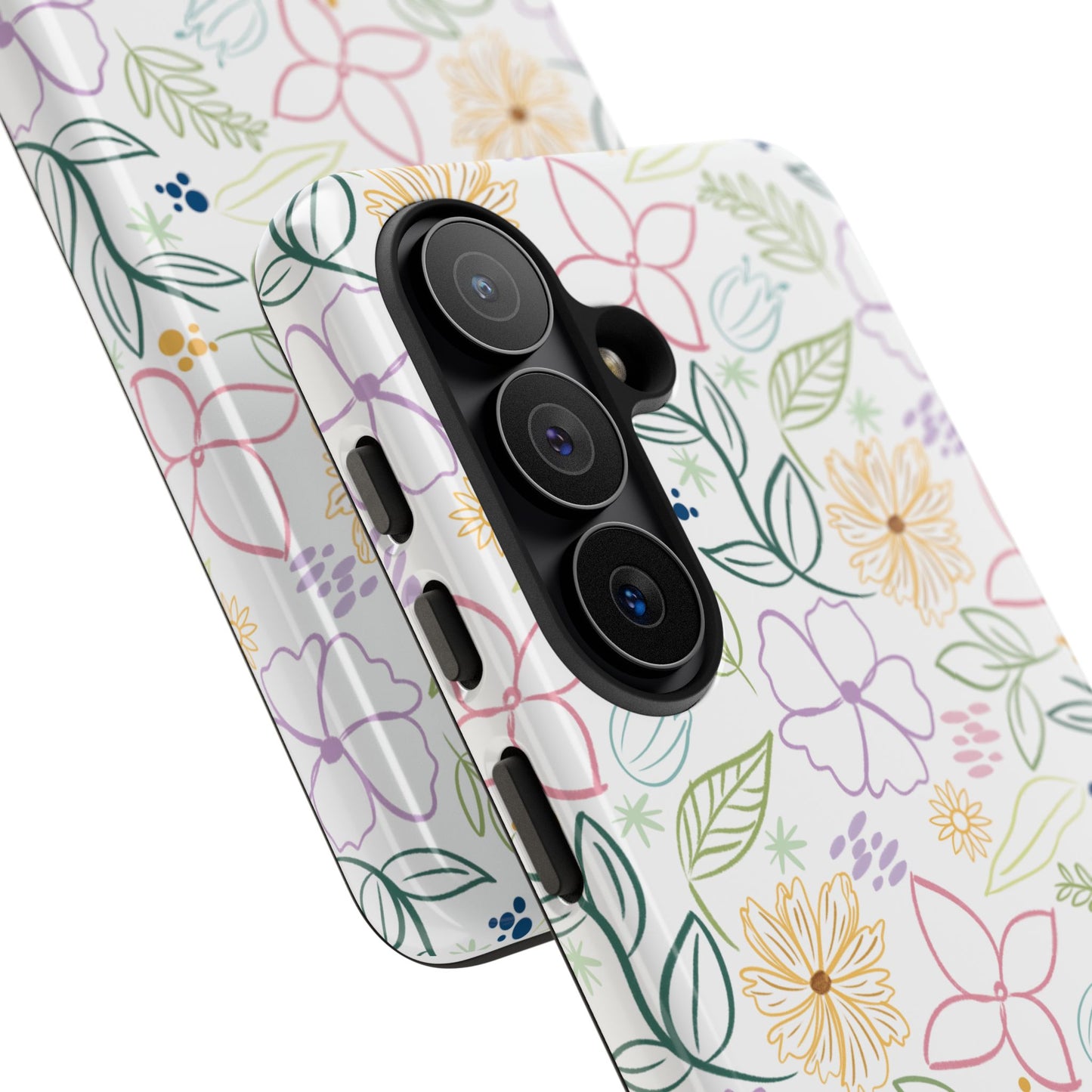 Pastel Floral Pattern Tough Case | Phone Protection, Spring Flowers